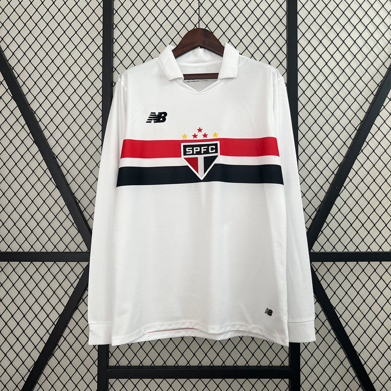 CAMISA MANGA LONGA SÃO PAULO 24/25 HOME