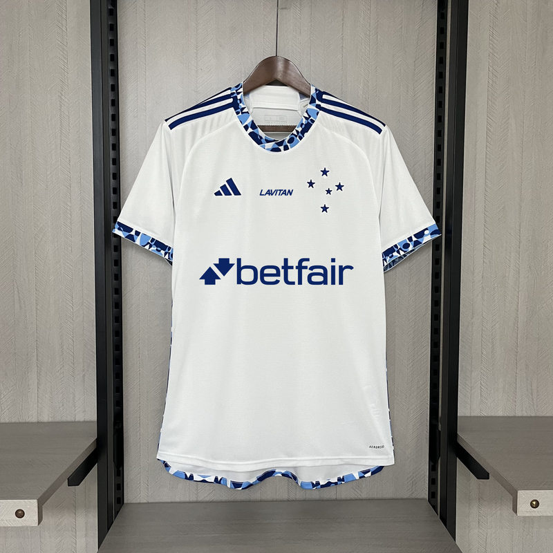 CAMISA CRUZEIRO 24/25 AWAY + TODOS PATROCÍNIOS