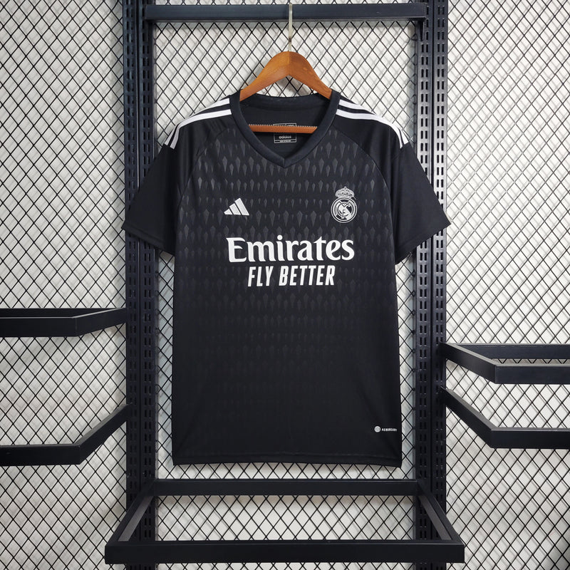 CAMISA REAL MADRID 24/24 GOALKEEPER BLACK