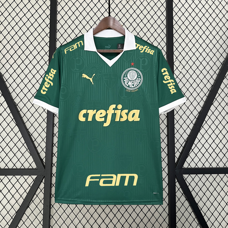 CAMISA PALMEIRAS 24/25 HOME + TODOS PATROCÍNIOS